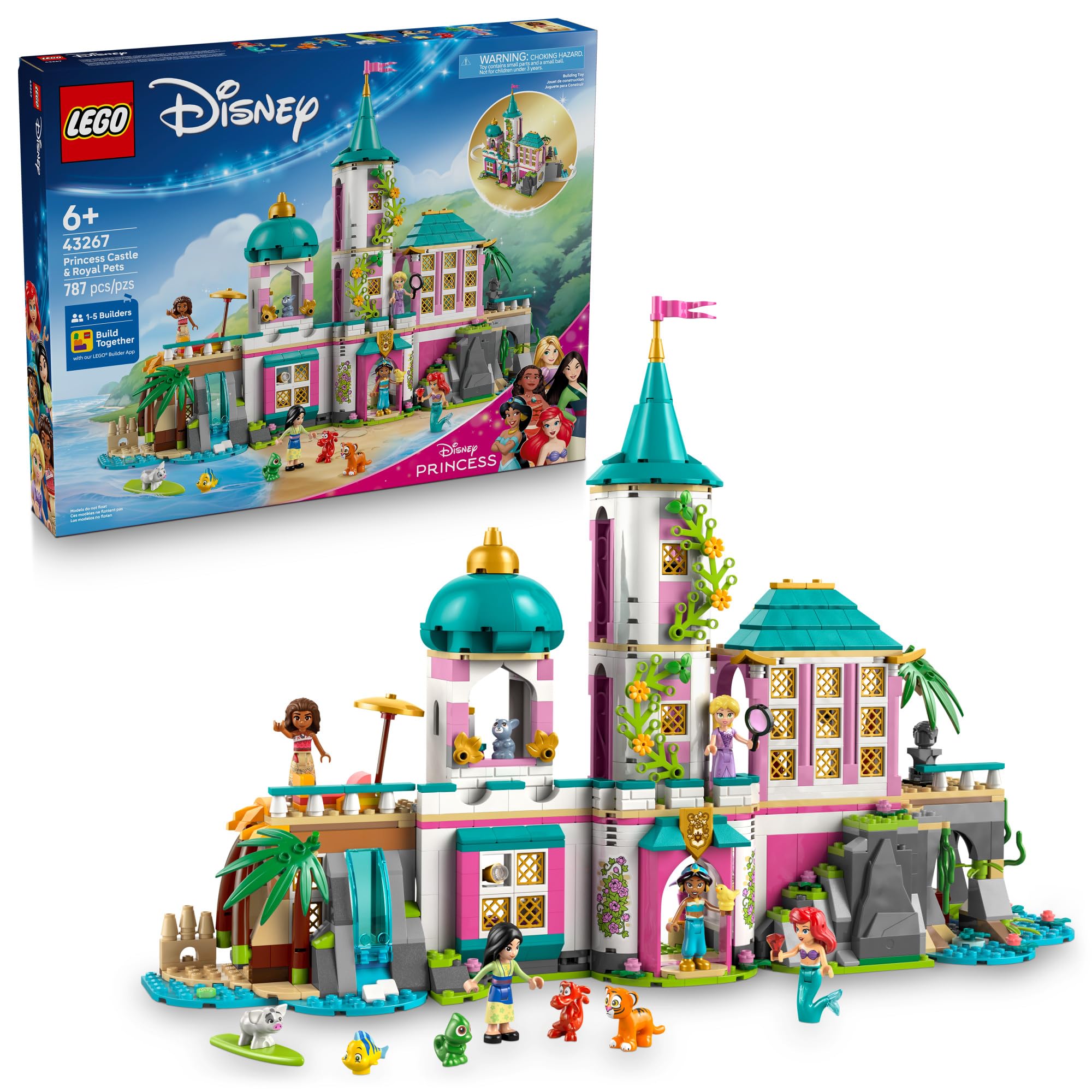 【全12】Disney World of English【3セット】 Amazon.com: LEGO Disney Princess Castle & Royal Pets Kids Toy